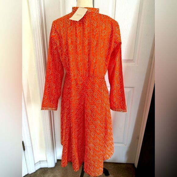 CHINYERE PAKISTANI AUTHENTIC DESIGNER DRESS KURTA
NARANJI CHUNRI - Picture 8 of 8